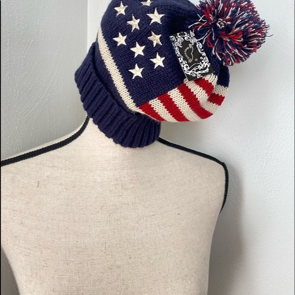 American Flag Hat. Hotswing. Red/White/Blue. Sz One size fit all. (Normal) - Picture 2 of 8